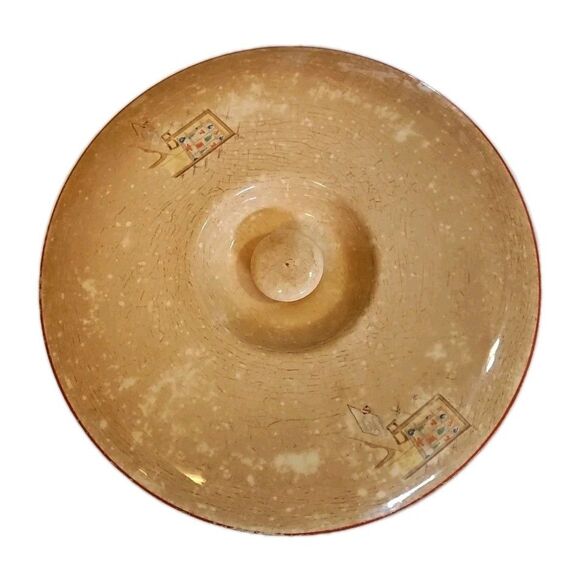 Vintage Universal Cambridge oven proof covered bowl 9" with lid - Picture 5 of 6